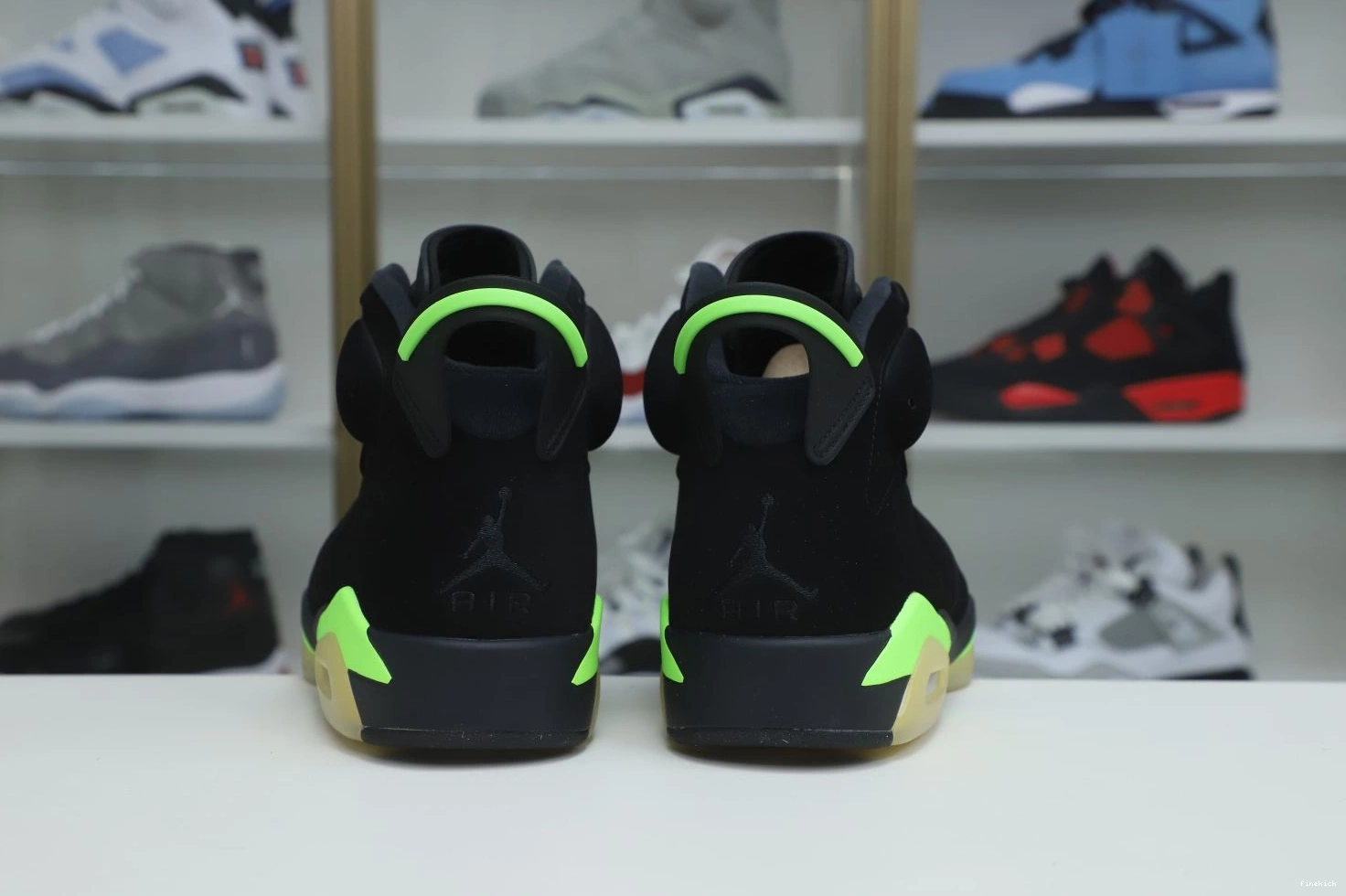 AIR GREEN' 'ELECTRIC JORDAN 6 RETRO 0301